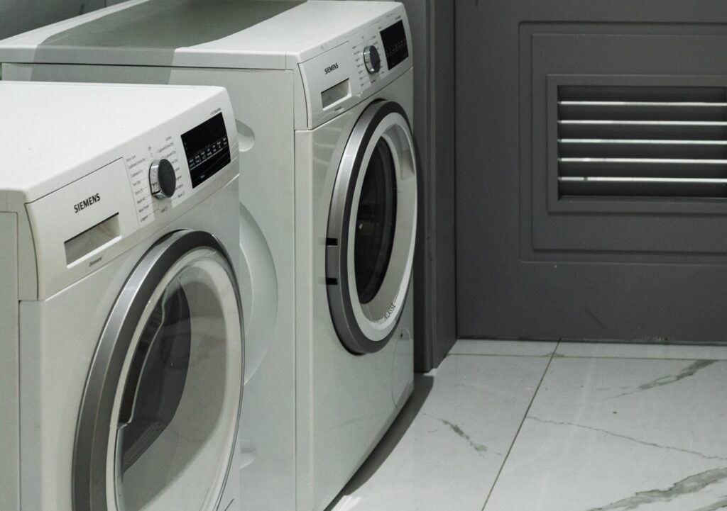 washer and dryer